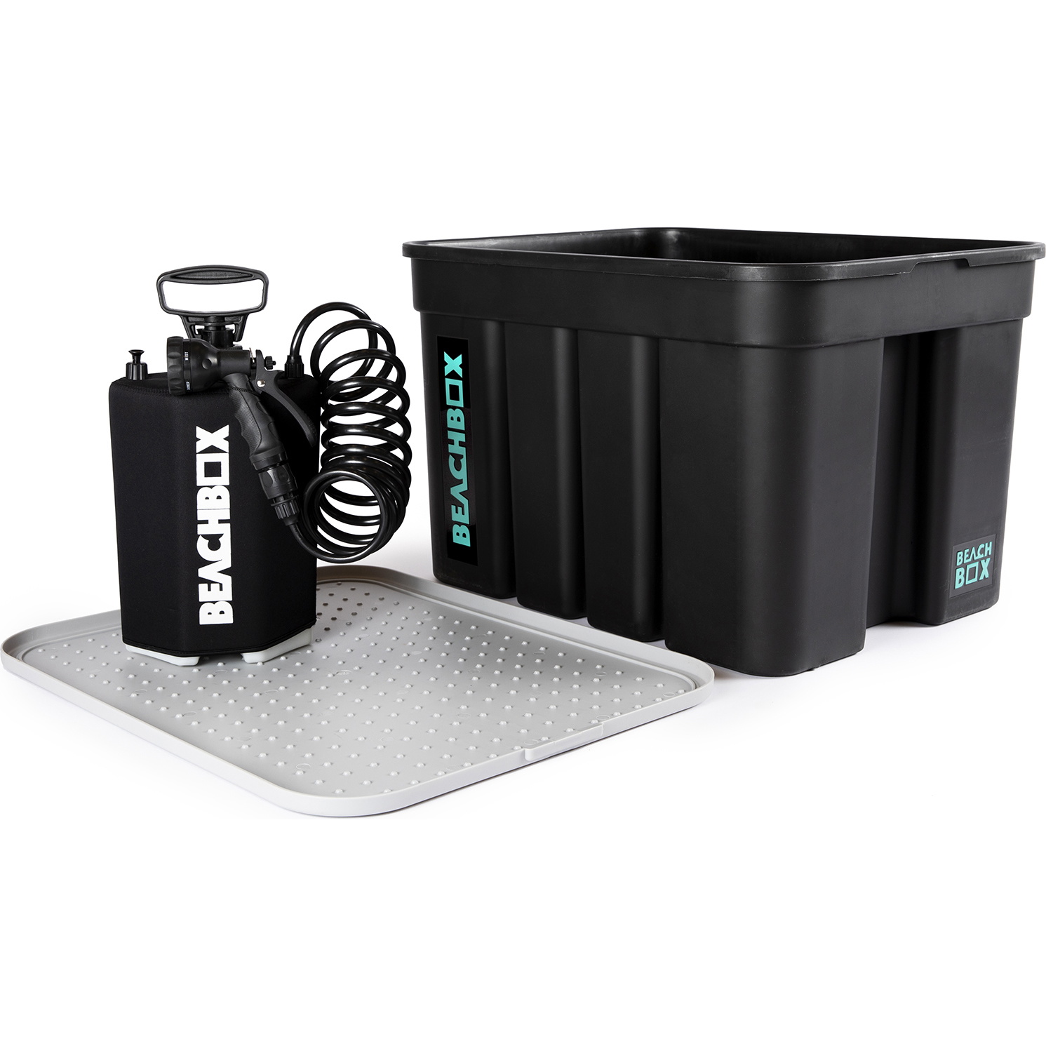 2026 BeachBox Portable Shower Box Set BBBB21 - Black